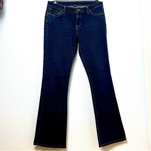 Patagonia Women’s Denim Bootcut Flare Jeans Organic Cotton Size 32 Western Boho - Picture 3 of 9